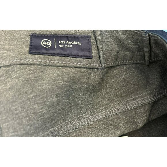 AG Adriano Goldschmied Mens Navy Trellis Modern Slim Performance Pants 38x34 - Picture 4 of 6